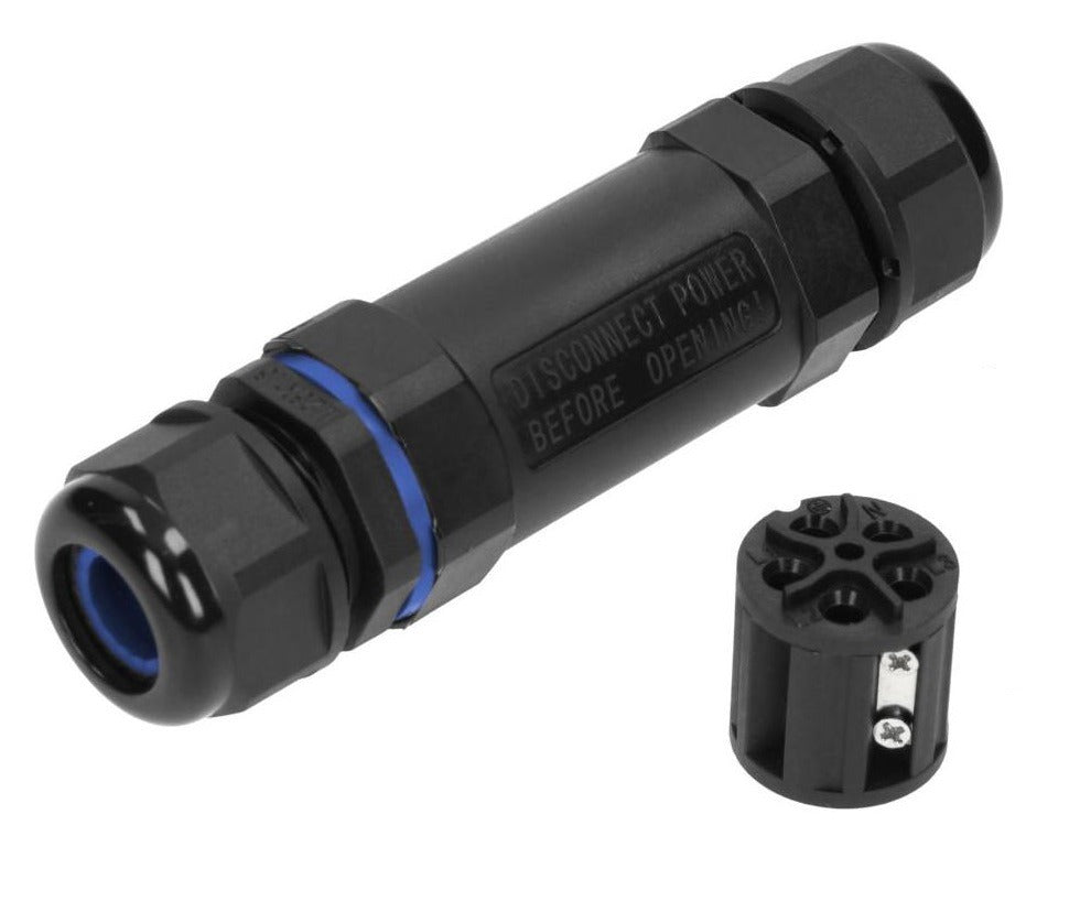Waterdichte kabelverbinder - 5x6mm² - IP68 - UL94 V1 Waterdichte kabelverbinder - 5x6mm² - IP68 - UL94 V1